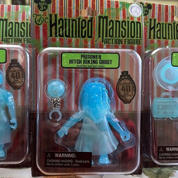 SET OF 3 HAUNTED MANSION 40TH Anniversary Action Figures 👻👻👻 - Picture 2 of 7